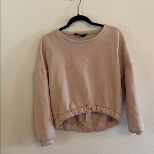 RACHEL Rachel Roy Tan Sweatshirt